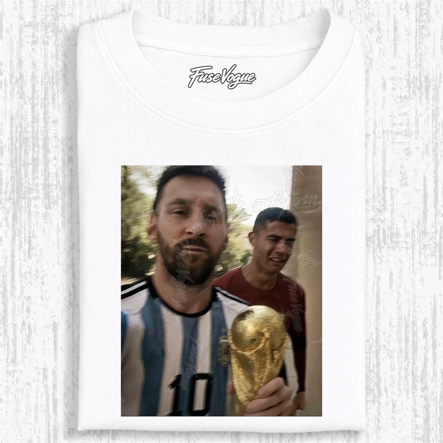 Messi&Ronaldo Tee 4 - FUSEVOGUE