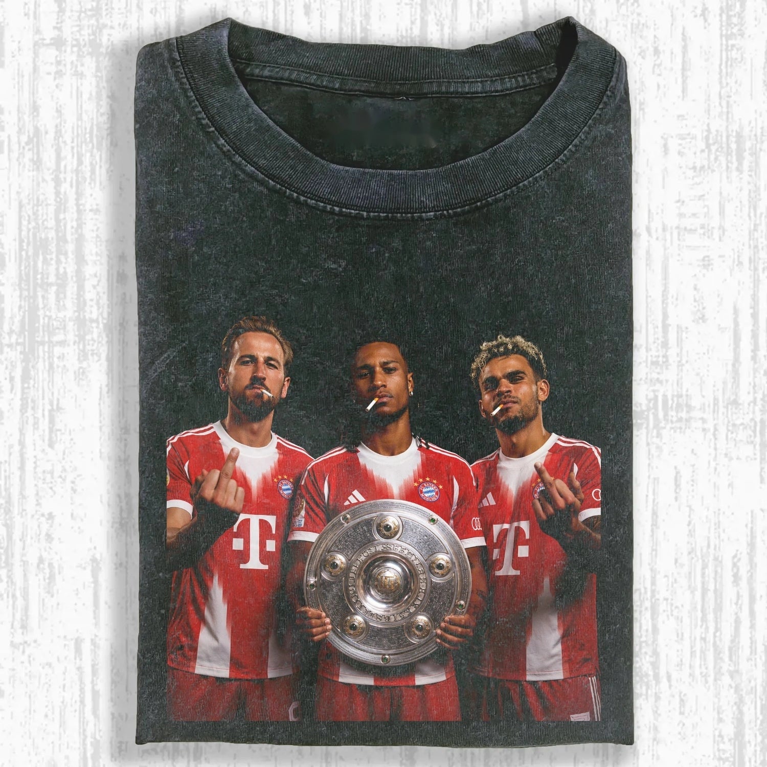 Michael Olise ＆ Harry Kane ＆ Luis Díaz T-shirt - FuseVogue