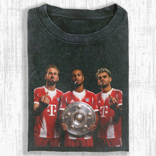 Michael Olise ＆ Harry Kane ＆ Luis Díaz T-shirt - FuseVogue