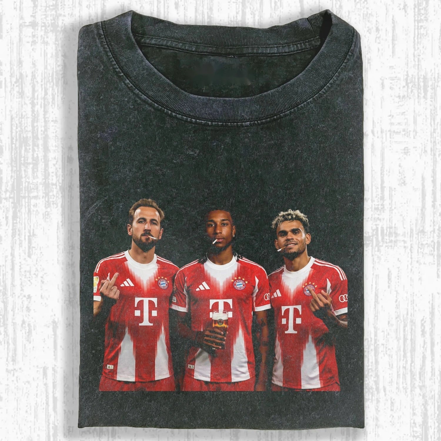 Michael Olise ＆ Harry Kane ＆ Luis Díaz Tee 2.0 - FuseVogue