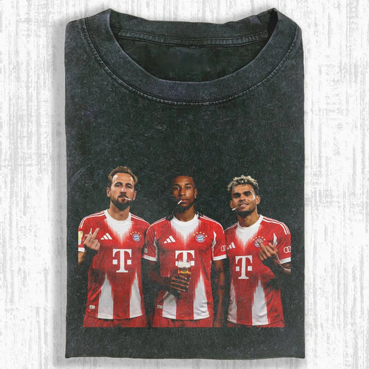 Michael Olise ＆ Harry Kane ＆ Luis Díaz Tee 2.0 - FuseVogue