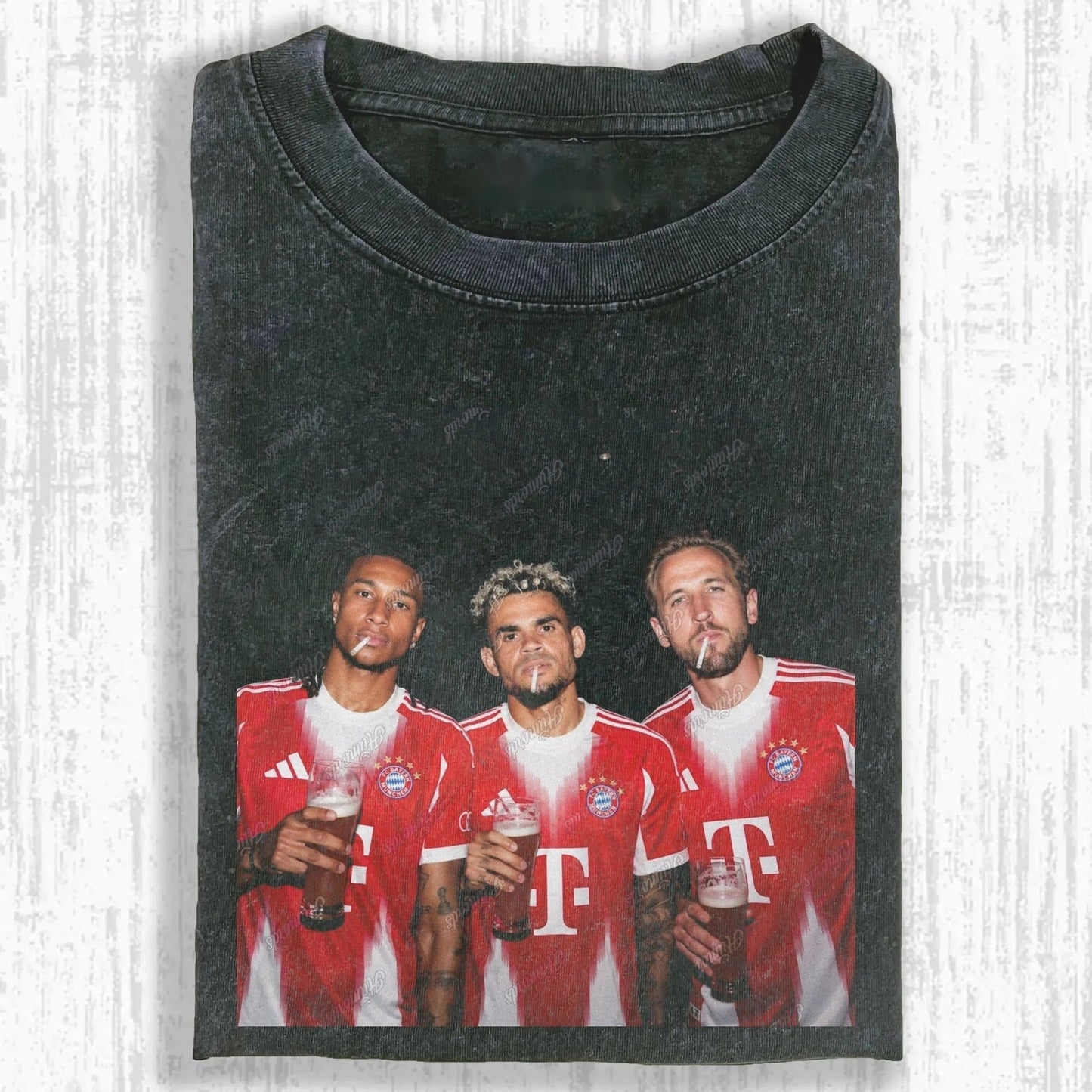 Michael Olise ＆ Harry Kane ＆ Luis Díaz Tee 8.0 - FuseVogue