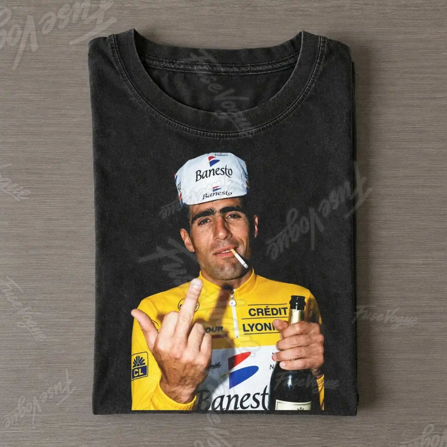 Miguel Indurain Legend Tour de France T-shirt [1022acaf] - FUSEVOGUE