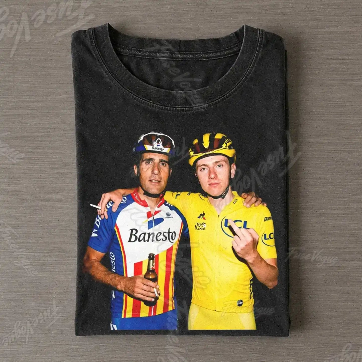 Miguel Indurain & Tadej Pogačar 2026 Tee - FUSEVOGUE