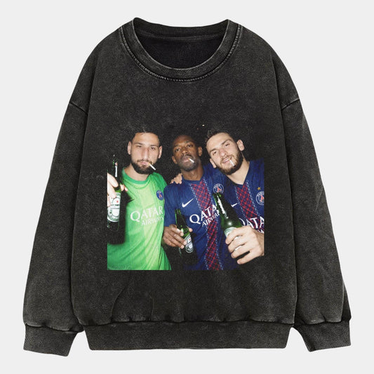 Ousmane Dembélé ＆ Khvicha Kvaratskhelia ＆ Gianluigi Donnarumma Tee 2.0 - FuseVogue