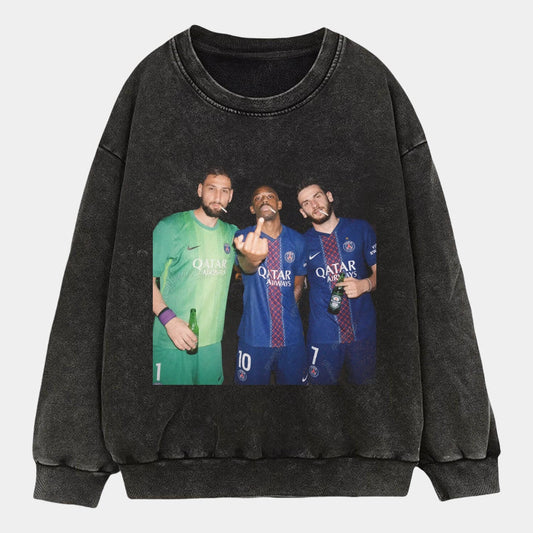 Ousmane Dembélé ＆ Khvicha Kvaratskhelia ＆ Gianluigi Donnarumma Tee 3.0 - FuseVogue