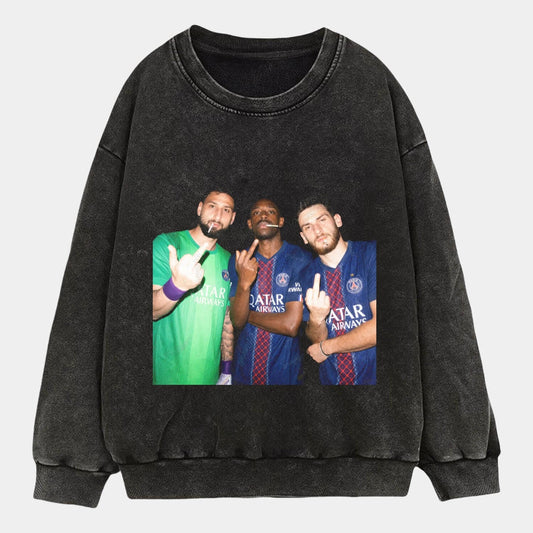Ousmane Dembélé ＆ Khvicha Kvaratskhelia ＆ Gianluigi Donnarumma Tee - FuseVogue