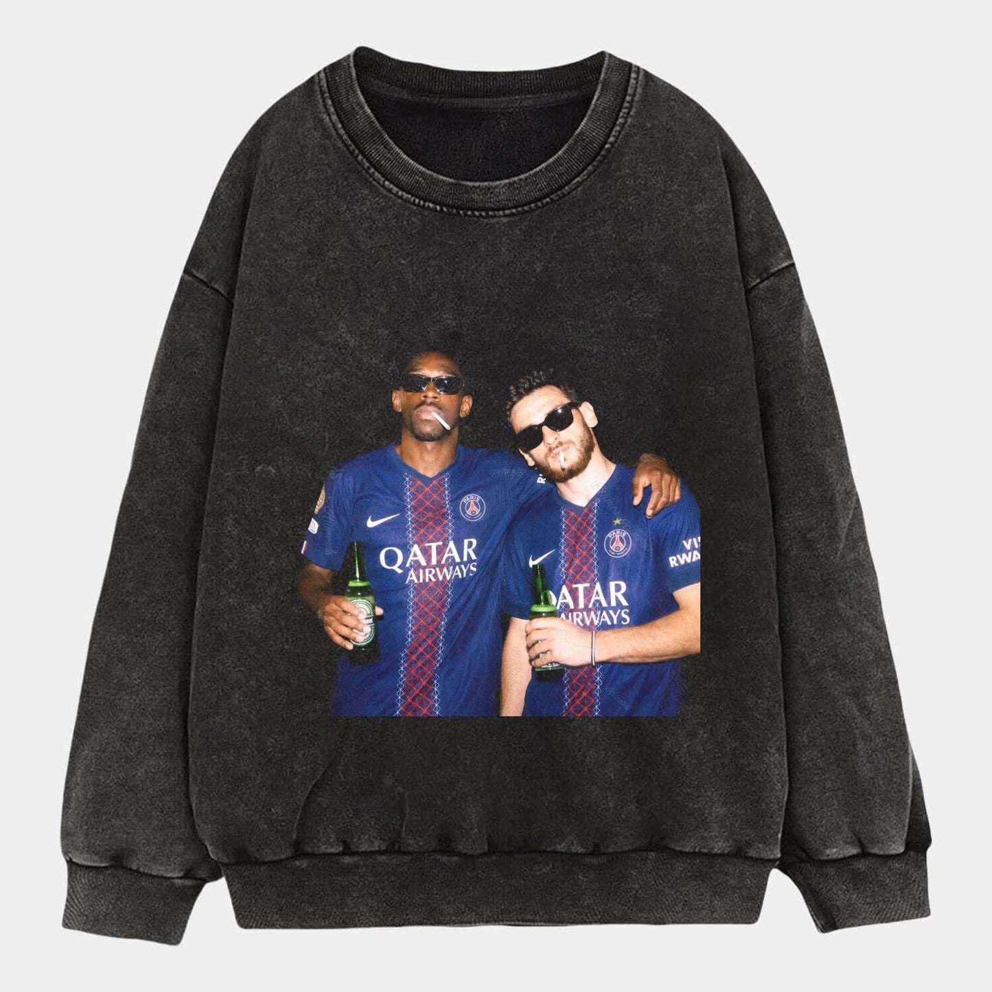 Ousmane Dembélé ＆ Khvicha Kvaratskhelia T-shirt 2.0 - FuseVogue