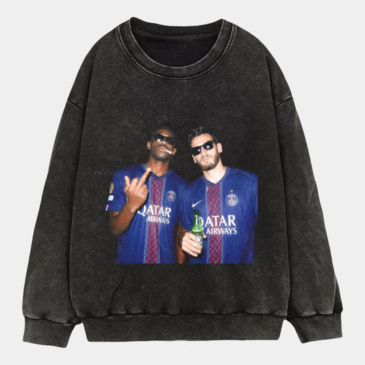 Ousmane Dembélé ＆ Khvicha Kvaratskhelia T-shirt 3.0 - FuseVogue