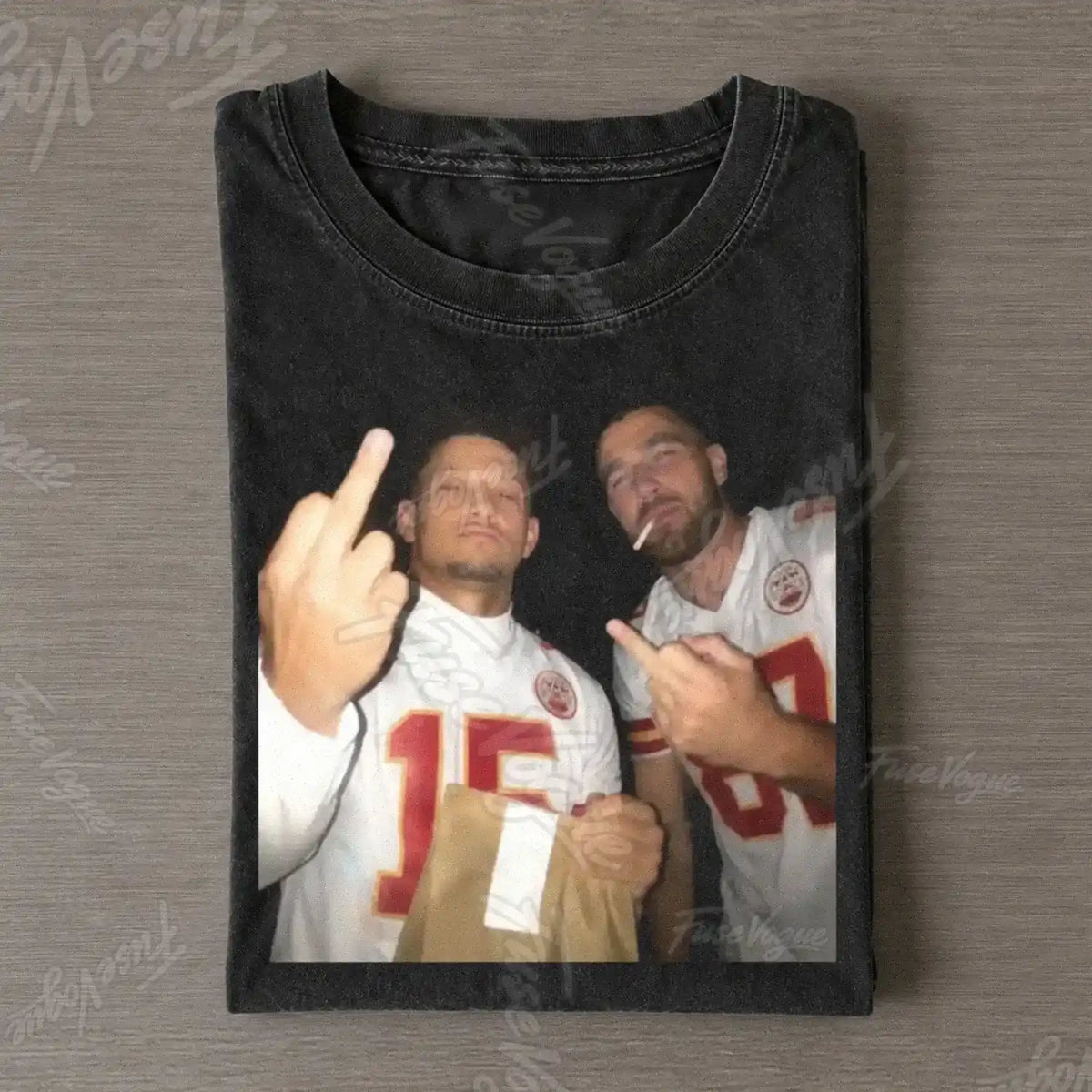 Patrick Mahomes & Travis Kelce Kansas City Chiefs NFL Tee - FUSEVOGUE