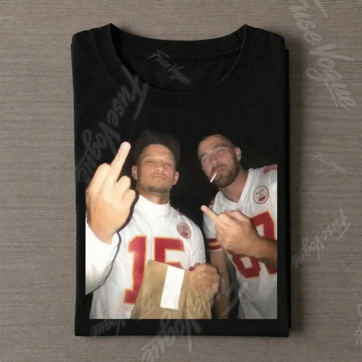Patrick Mahomes & Travis Kelce Kansas City Chiefs NFL Tee - FUSEVOGUE