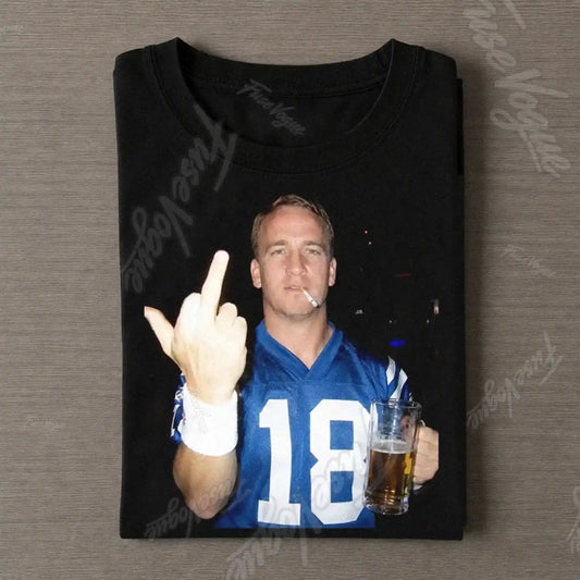 Peyton Manning Football T-shirt - FUSEVOGUE