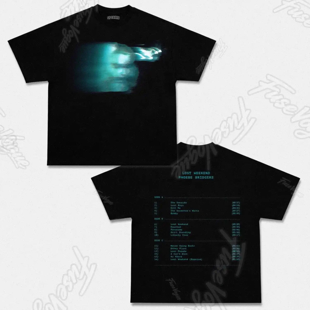 PHOEBE BRIDGERS LOST WEEKEND 2026 V2 TEE - FUSEVOGUE