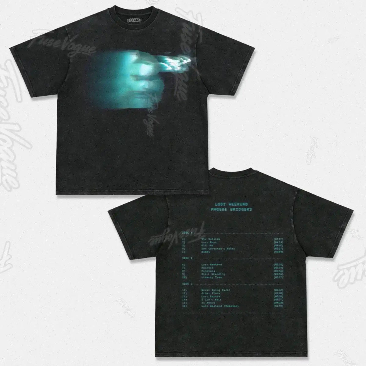 PHOEBE BRIDGERS LOST WEEKEND 2026 V2 TEE - FUSEVOGUE