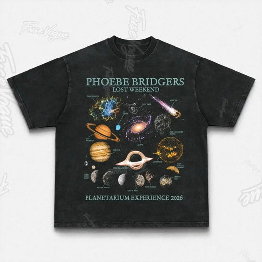 PHOEBE BRIDGERS LOST WEEKEND 2026 V3 TEE - FUSEVOGUE