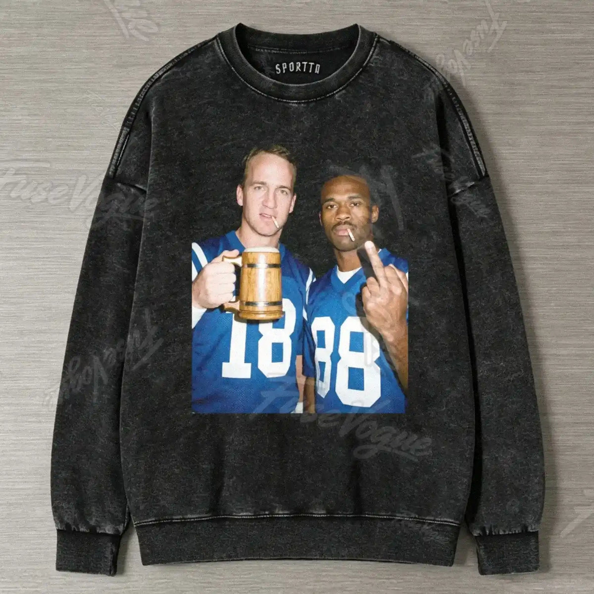 PM18 & MH88 Colts Football Tee - FUSEVOGUE