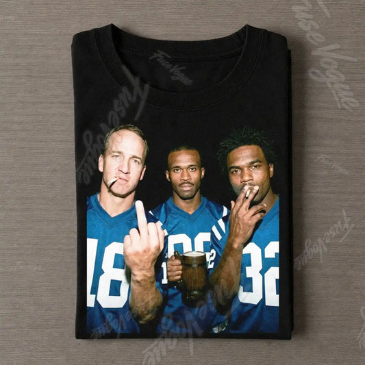 PM18 & MH88 & EJ32 Colts Football Tee - FUSEVOGUE