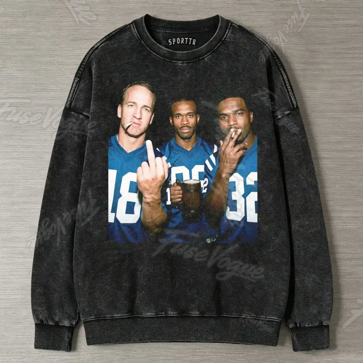 PM18 & MH88 & EJ32 Colts Football Tee - FUSEVOGUE