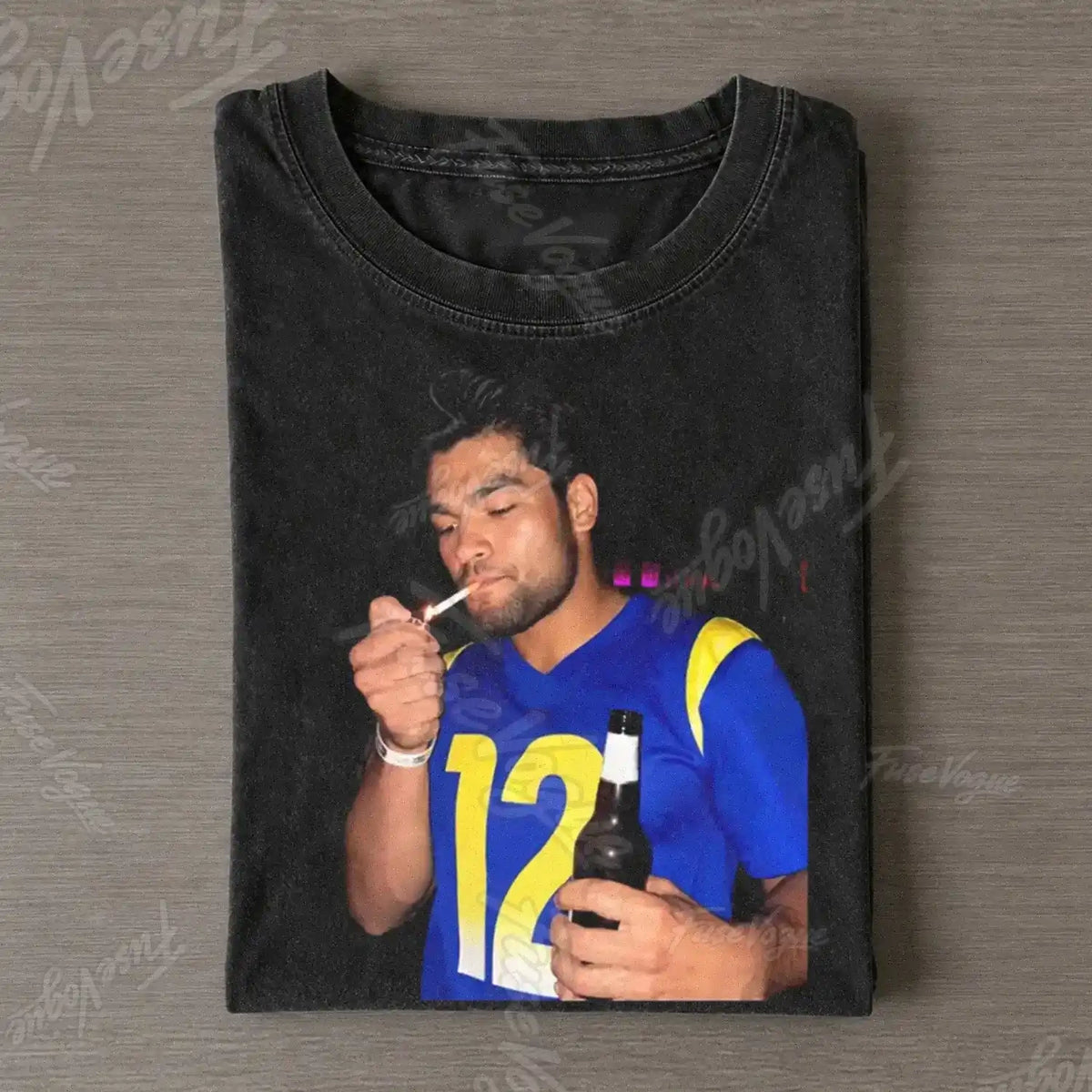 PN LA Rams Football T-shirt - FUSEVOGUE