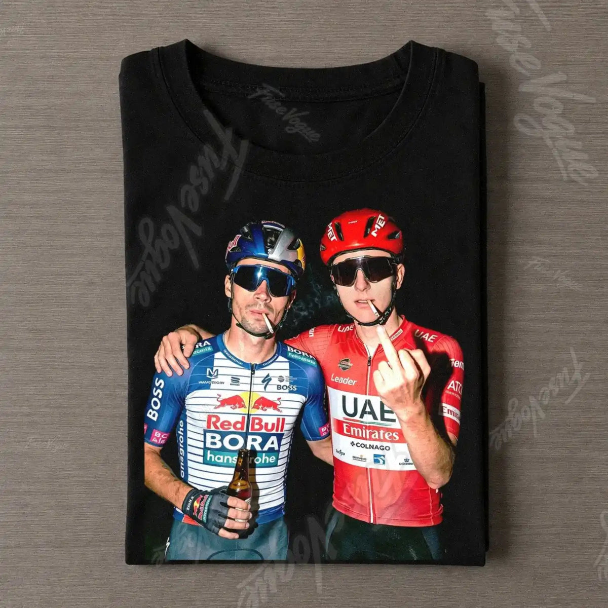 Primož Roglič & Tadej Pogačar La Vuelta a España T-shirt - FUSEVOGUE