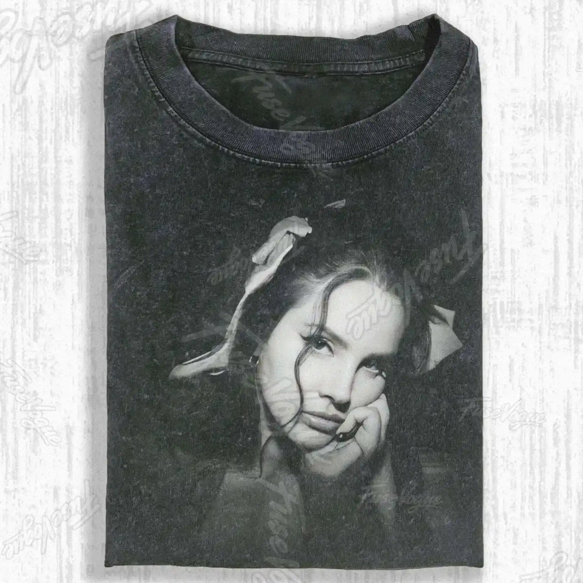 QUIET DAYDREAM WITH SILK BOW DECOR T-SHIRT - FUSEVOGUE