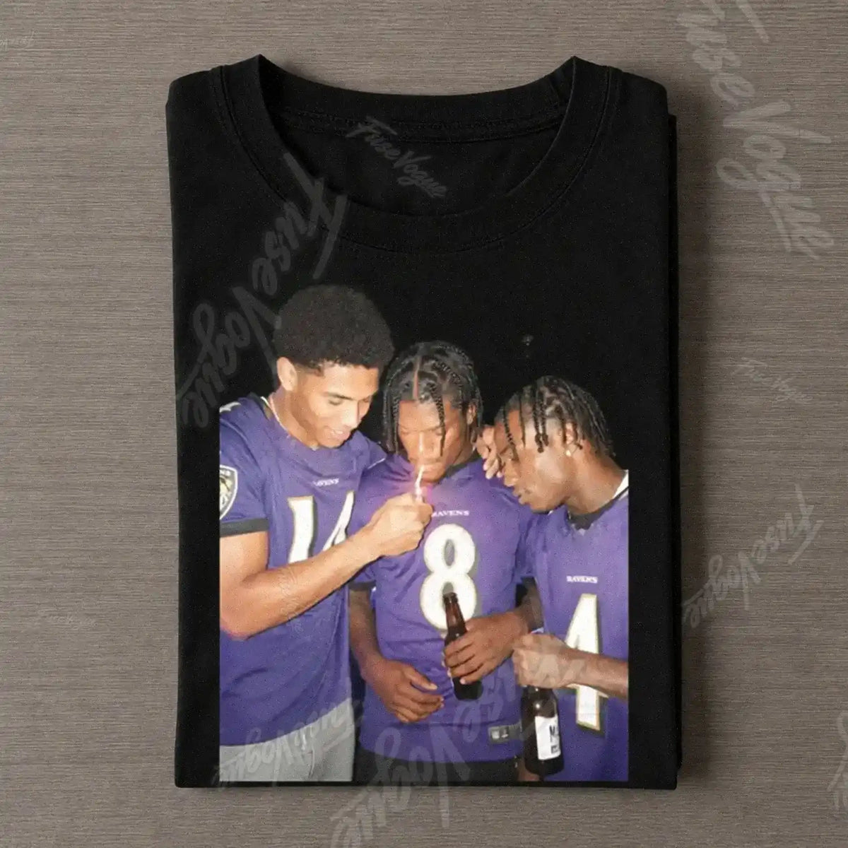 Ravens Passion Tee - FUSEVOGUE