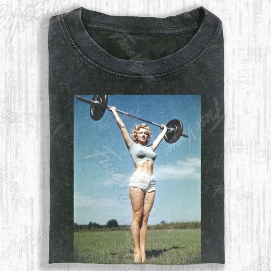 RETRO POWER FEMALE T-SHIRT - FUSEVOGUE