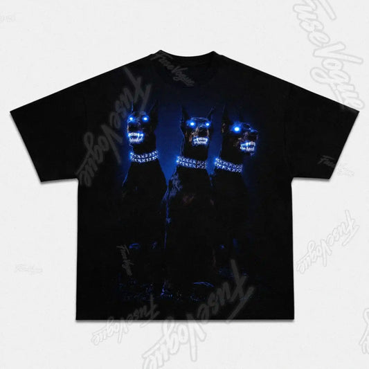 RETRO STREET STYLE & DOBERMAN TEE - FUSEVOGUE