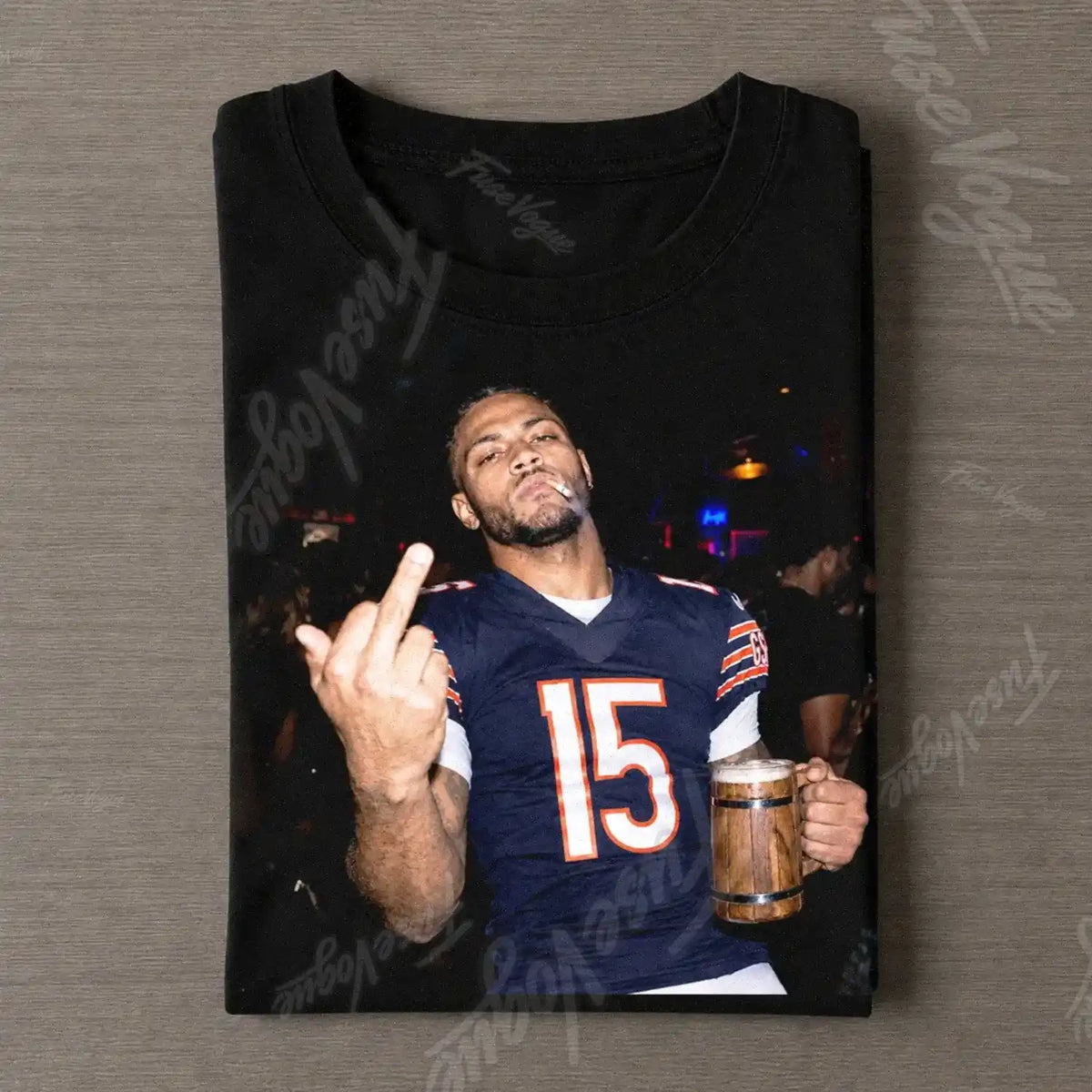 RO15 Bears Football Tee - FUSEVOGUE