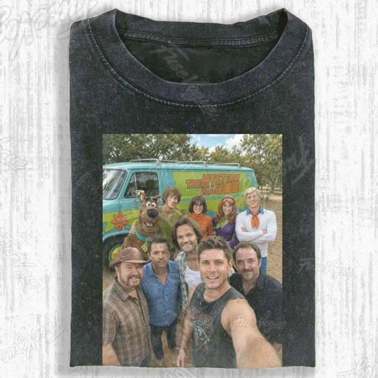 ROAD TRIP CREW PHOTO T-SHIRT - FUSEVOGUE