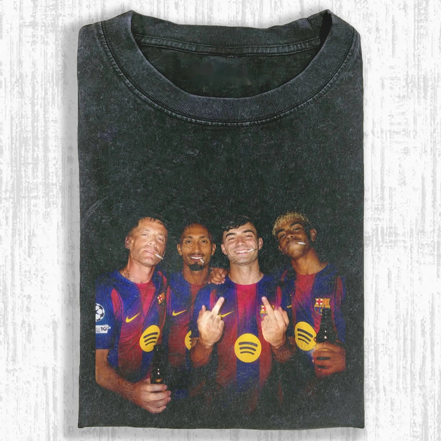 Robert Lewandowski ＆ Raphinha ＆ Pedri ＆ LY Tee 3.0 - FuseVogue