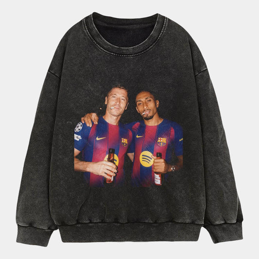Robert Lewandowski ＆ Raphinha Tee 2.0 - FuseVogue