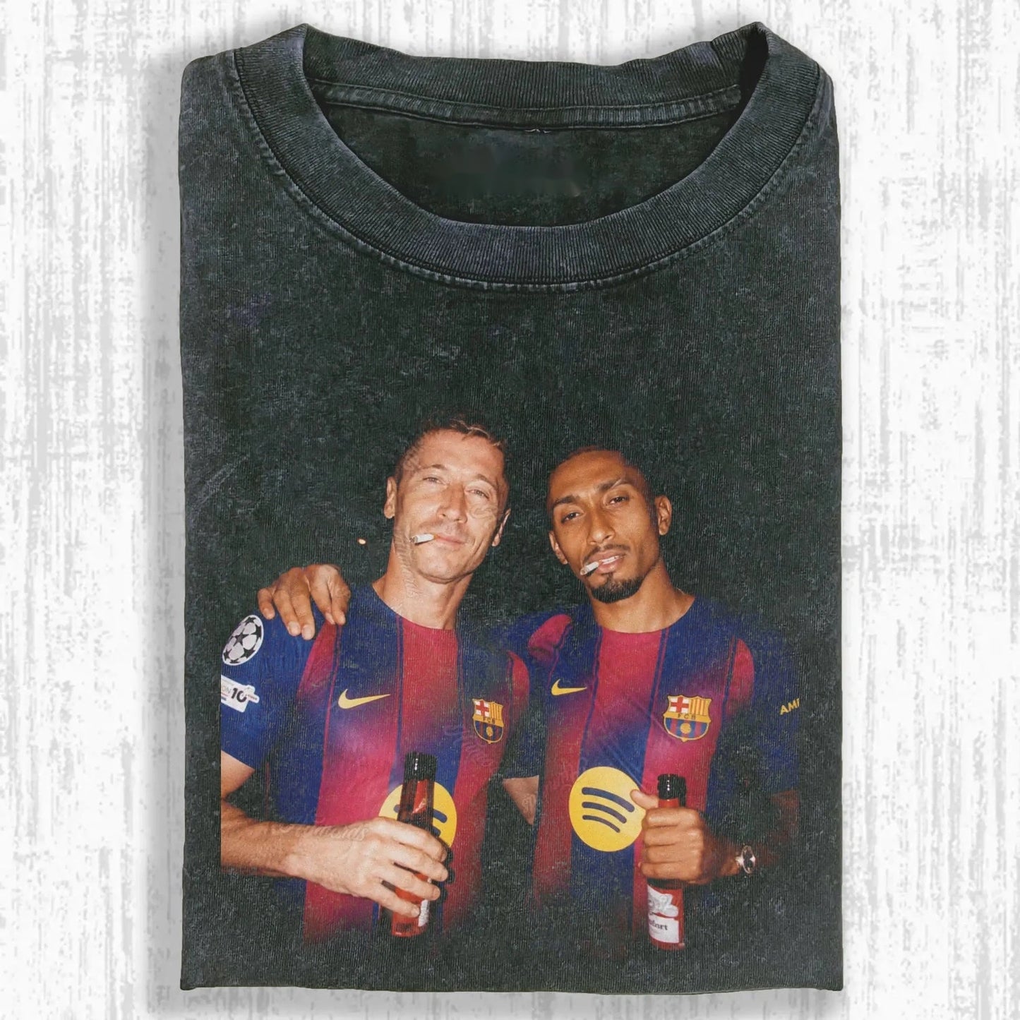 Robert Lewandowski ＆ Raphinha Tee 2.0 - FuseVogue