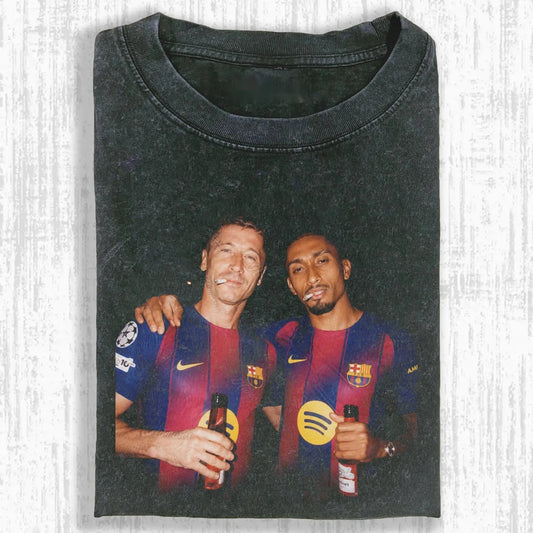 Robert Lewandowski ＆ Raphinha Tee 2.0 - FuseVogue