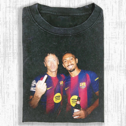 Robert Lewandowski ＆ Raphinha Tee 4.0 - FuseVogue