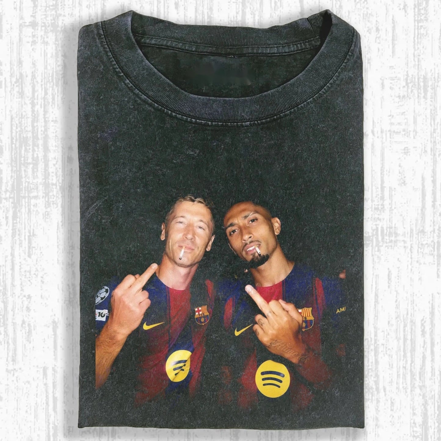 Robert Lewandowski ＆ Raphinha Tee - FuseVogue