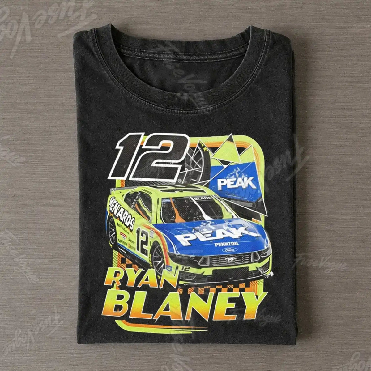 Ryan Blaney #12 Nascar Tee [2ebccf00] - FUSEVOGUE