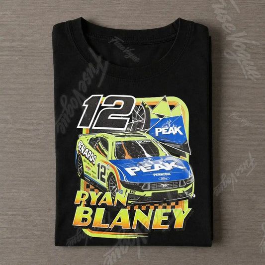Ryan Blaney #12 Nascar Tee [2ebccf00] - FUSEVOGUE