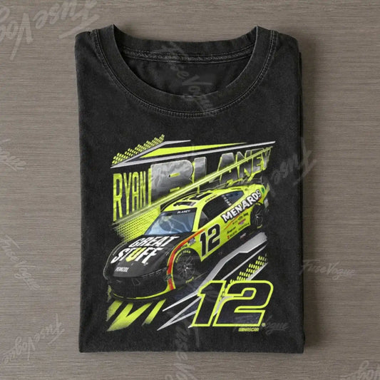 Ryan Blaney #12 Nascar Tee [b6d043d6] - FUSEVOGUE