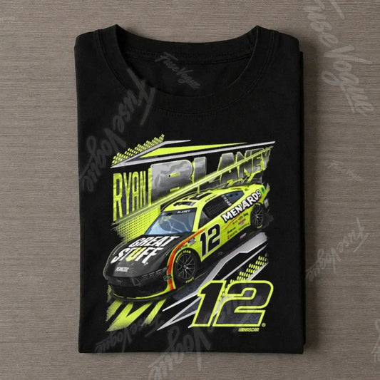 Ryan Blaney #12 Nascar Tee [b6d043d6] - FUSEVOGUE