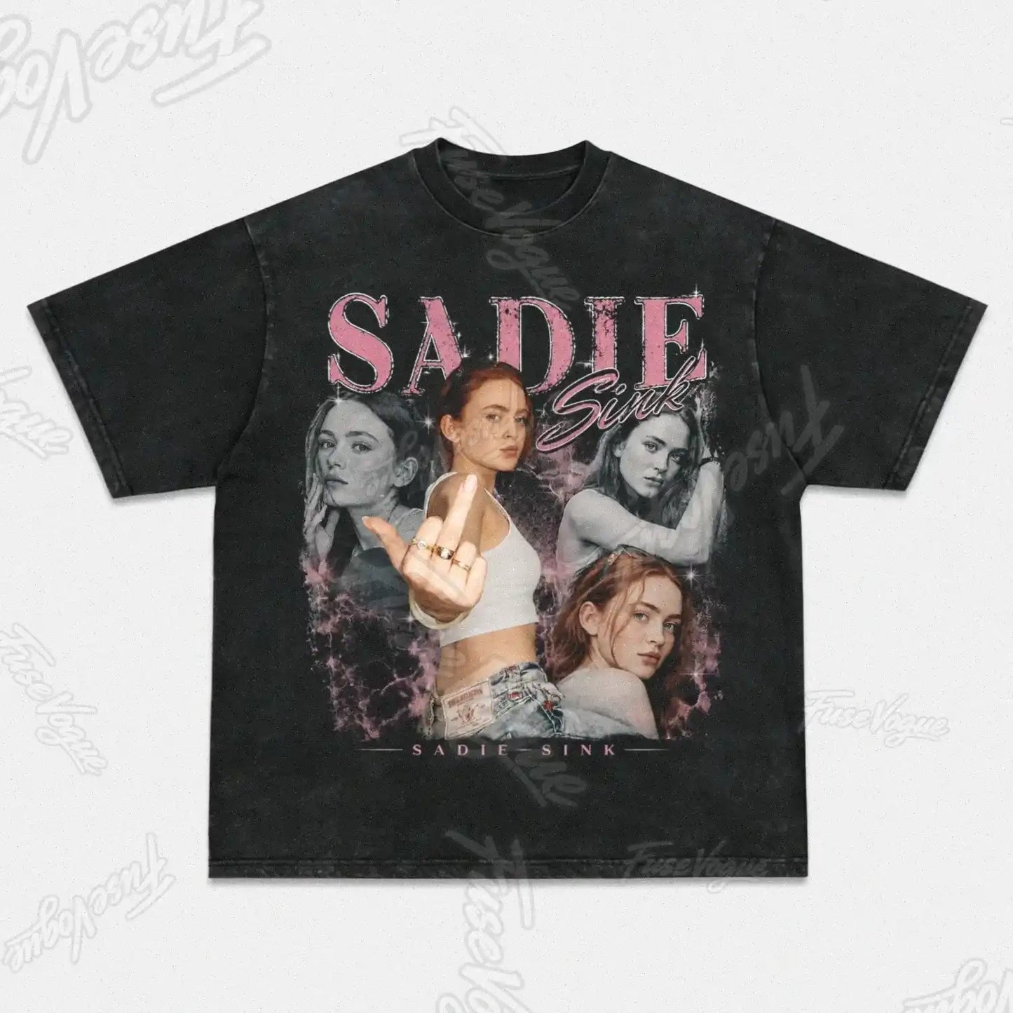 SADIE SINK TEE - FUSEVOGUE