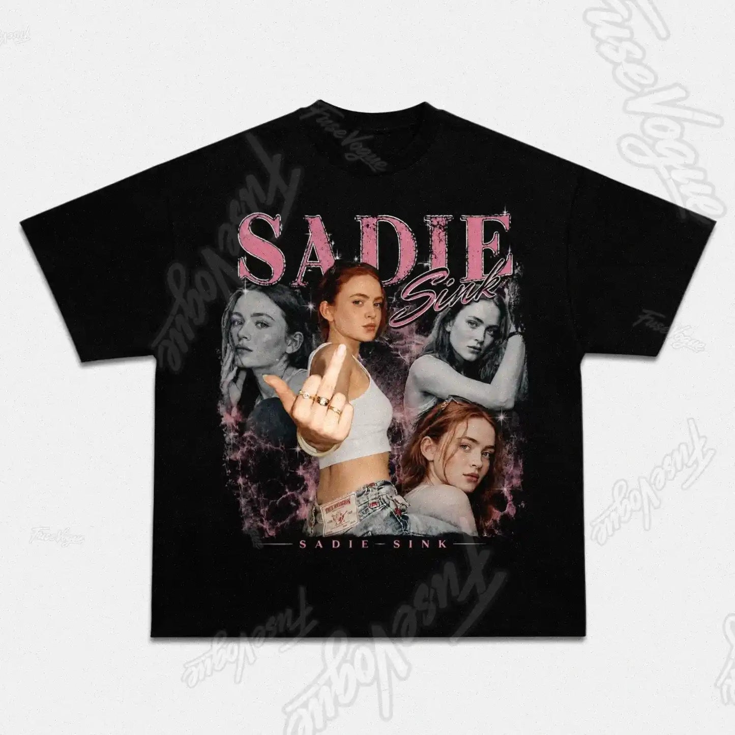 SADIE SINK TEE - FUSEVOGUE