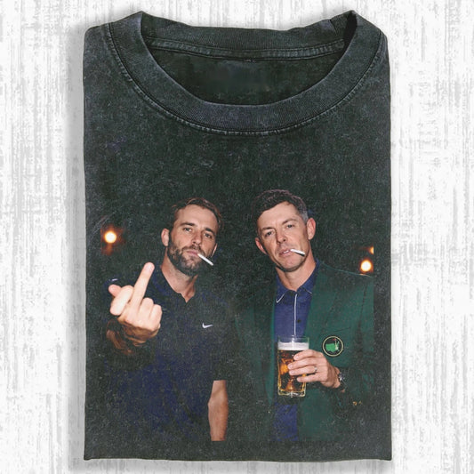 Scottie Scheffler ＆ Rory mcllroy Tee - FuseVogue