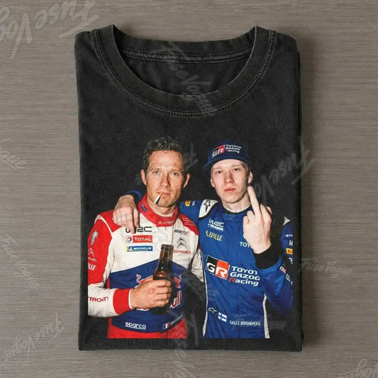 Sébastien Ogier & Kalle Rovanperä 2026 Secto Rally Finland｜WRC Tee 2 - FUSEVOGUE