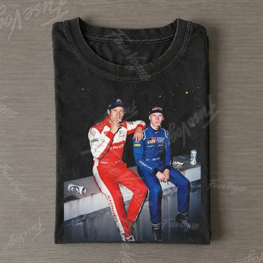 Sébastien Ogier & Kalle Rovanperä 2026 Secto Rally Finland｜WRC Tee - FUSEVOGUE
