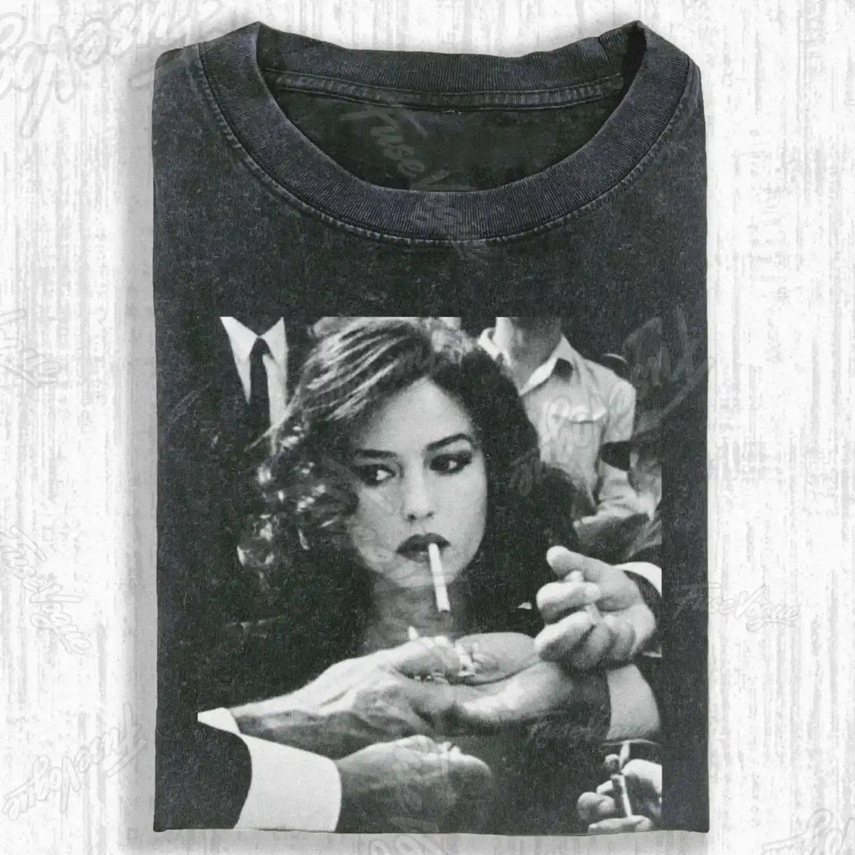 SMOKE IN CROWD T-SHIRT - FUSEVOGUE