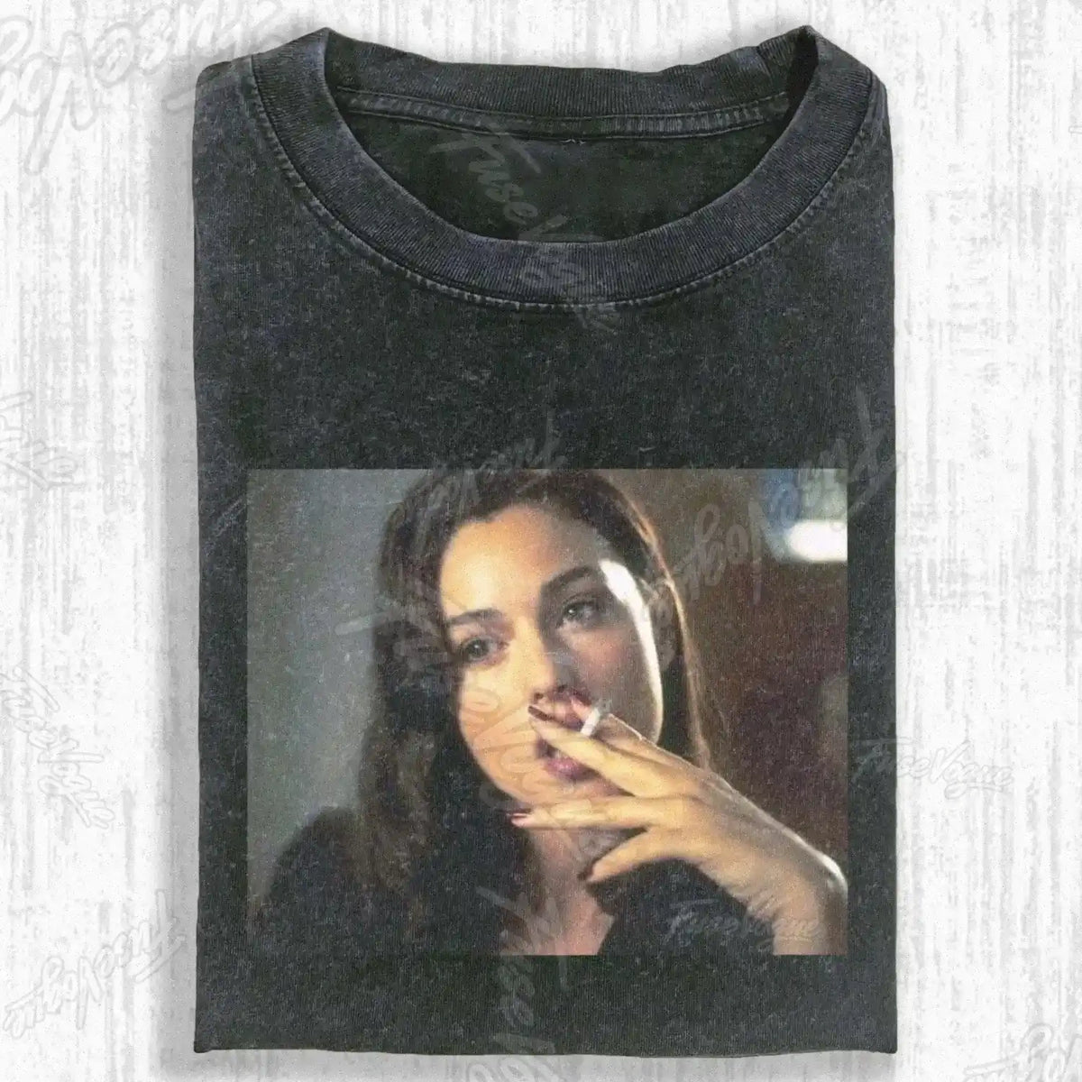 SMOKE STARE T-SHIRT - FUSEVOGUE