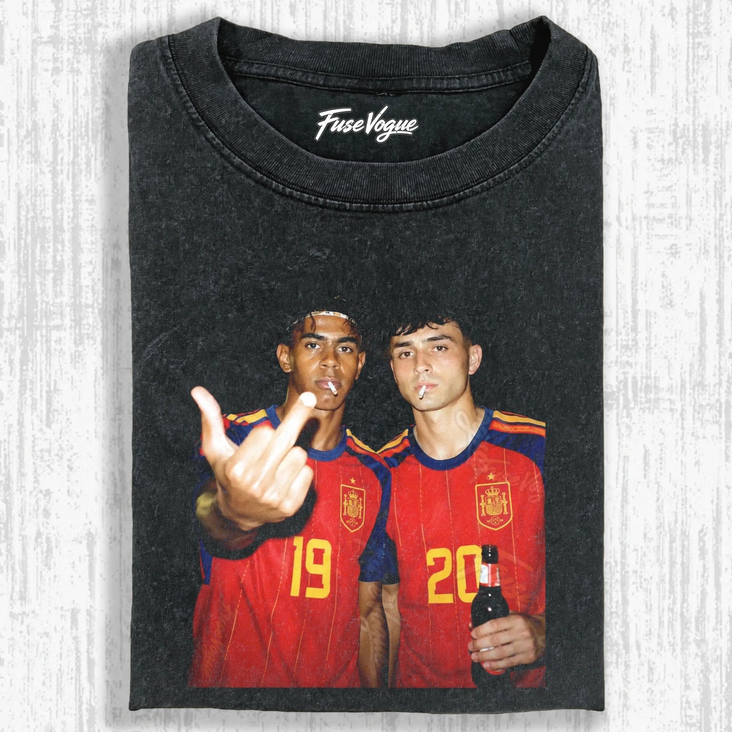 Spain Football Style Tee 1.0 - FUSEVOGUE
