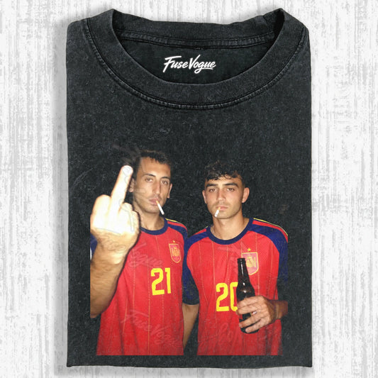 Spain Football Style Tee 1.2 - FUSEVOGUE