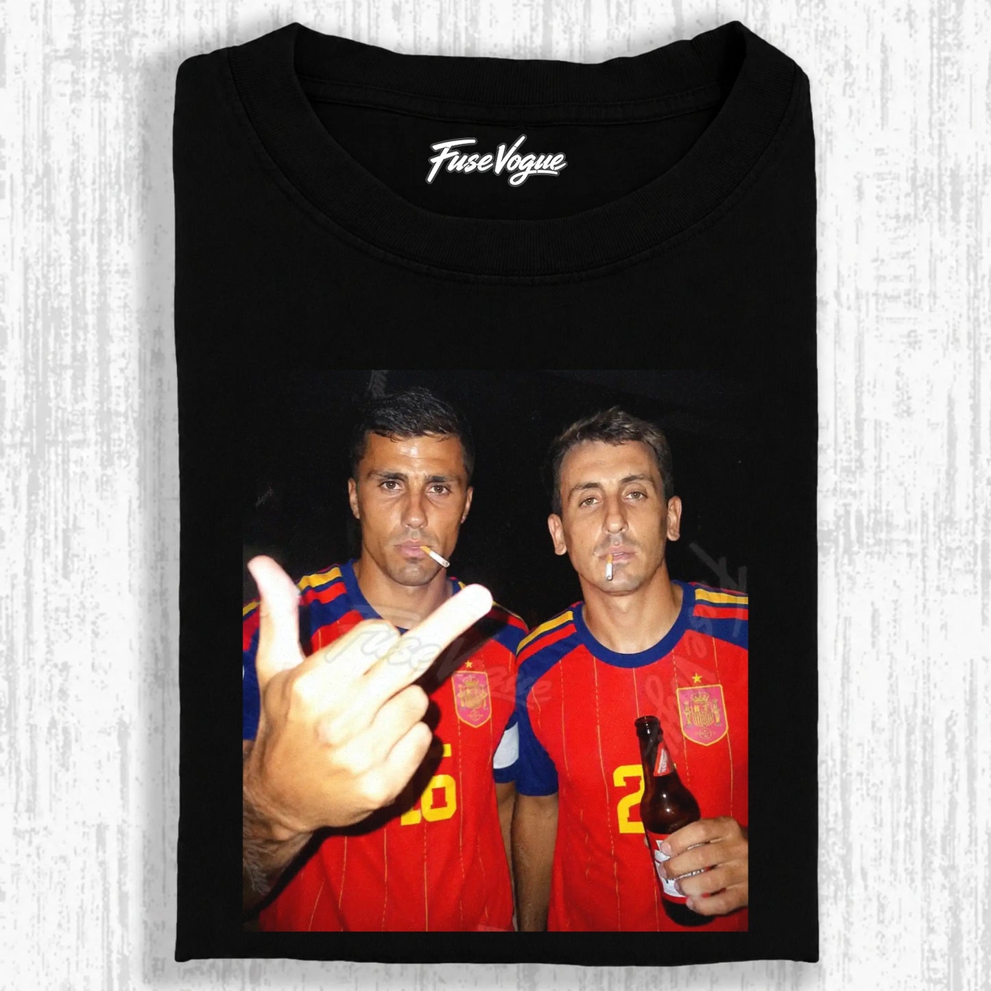 Spain Football Style Tee 1.3 - FUSEVOGUE